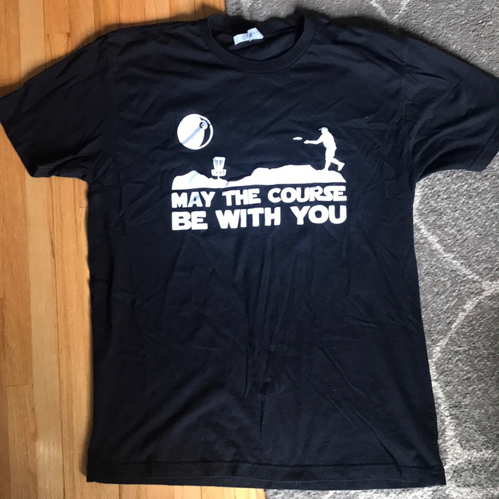 NWOT Next Level Apparel Disc Golf Tee